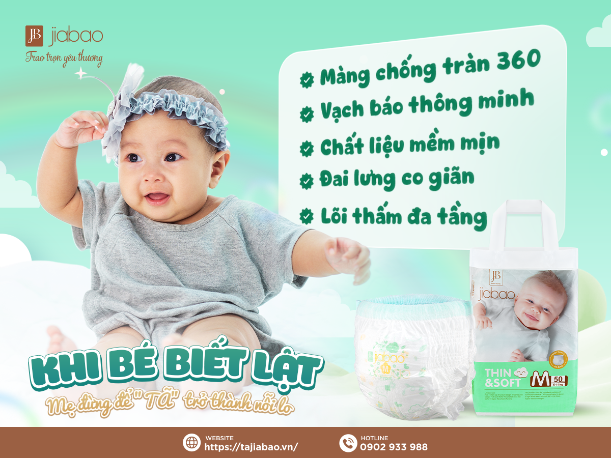 Tã Jiabao – Giải pháp an toàn cho da nhạy cảm của bé sơ sinh