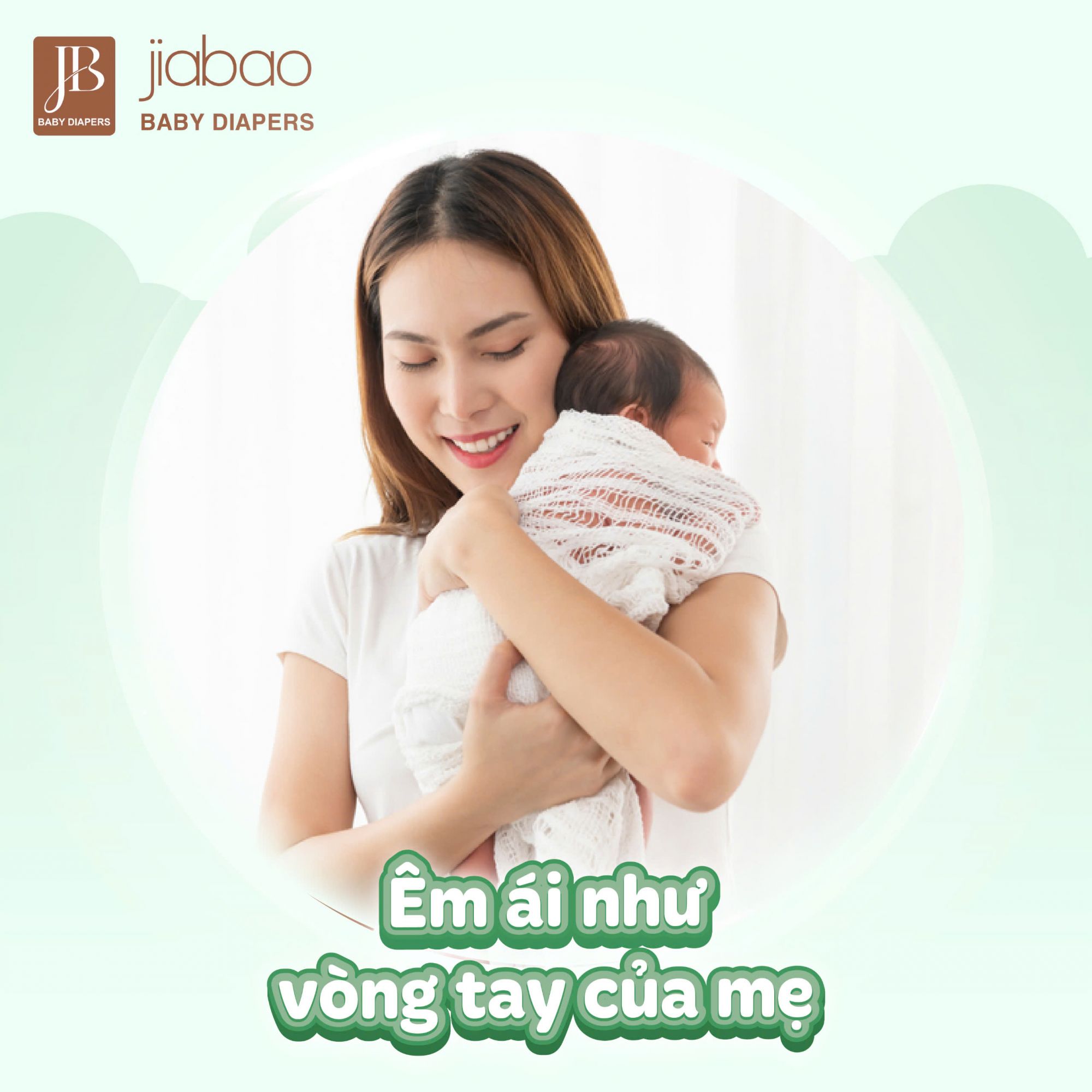 Tã Jiabao chống hăm, bảo vệ làn da mỏng manh của trẻ