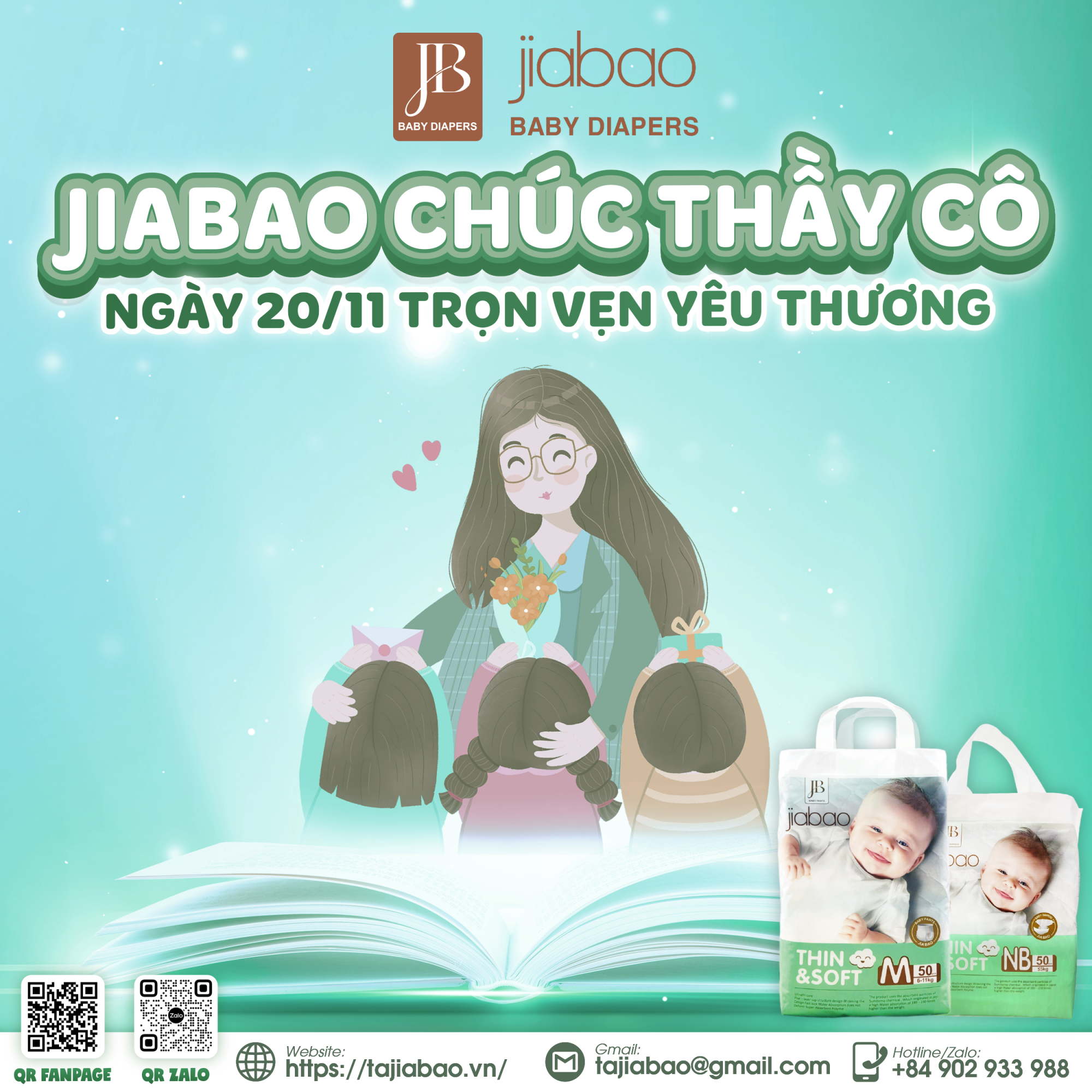 Tã trẻ em Jiabao