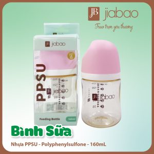 Bình sữa PPSU 160ml ( hồng bé gái )