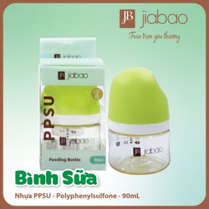 Bình sữa PPSU 90ml ( xanh bé trai )