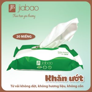 Khăn Ướt Jiabao 20 Miếng
