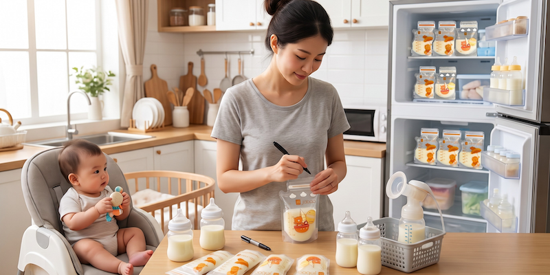 Cách bảo quản sữa mẹ an toàn và đúng chuẩn